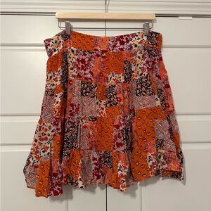 Maeve by Anthropologie Patchwork Skirt